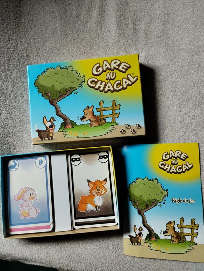 Jeu carte "gare au chacal" NEUF - photo numéro 1