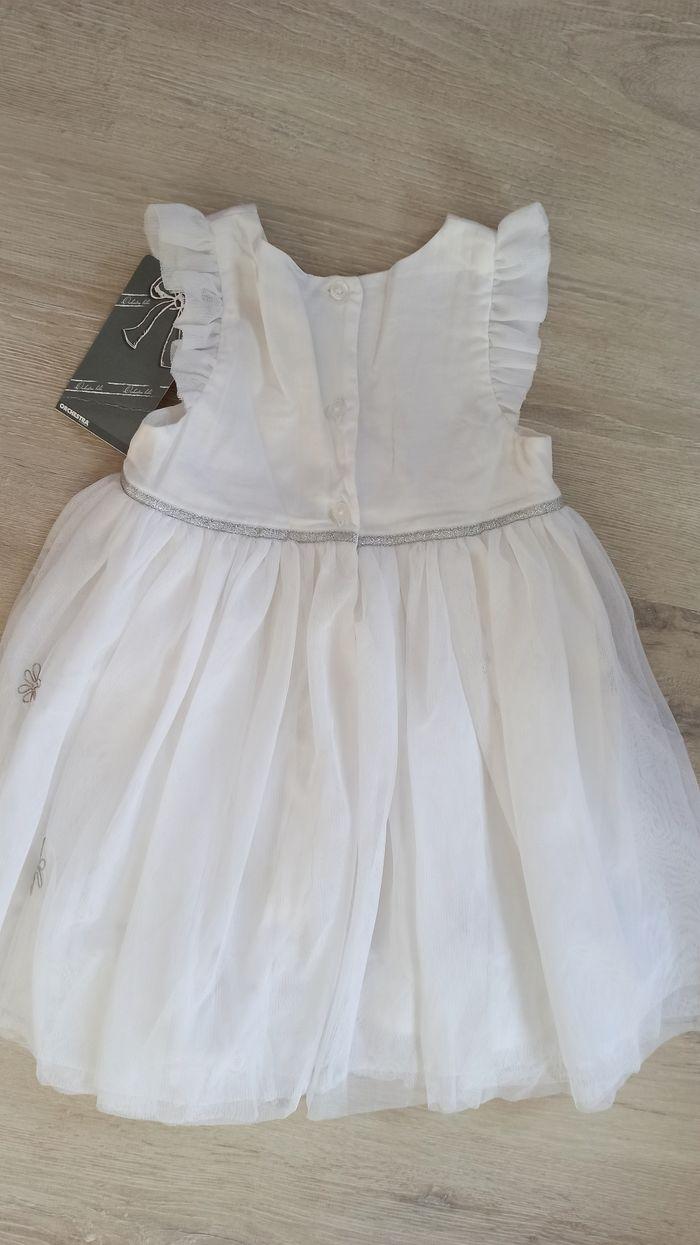 Robe de cérémonie bébé fille neuve - photo numéro 2