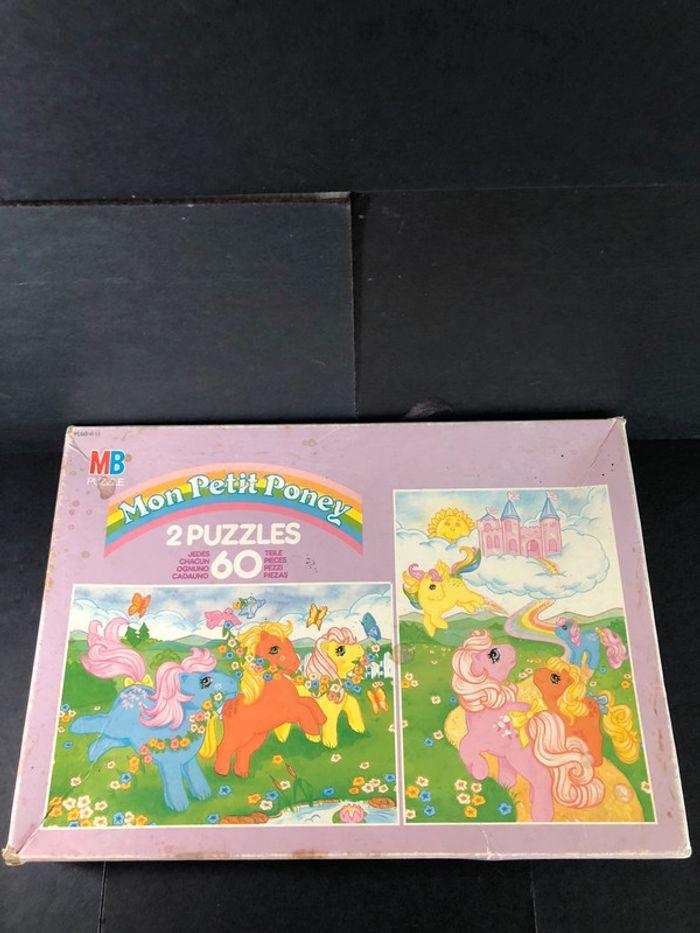 Puzzle vintage MB mon petit poney MLP my litte pony - photo numéro 1