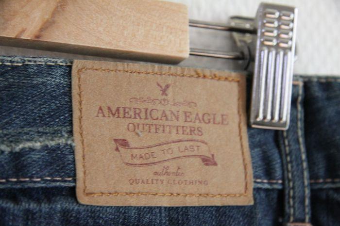 American Eagle Jupe en jean taille basse basique - photo numéro 2