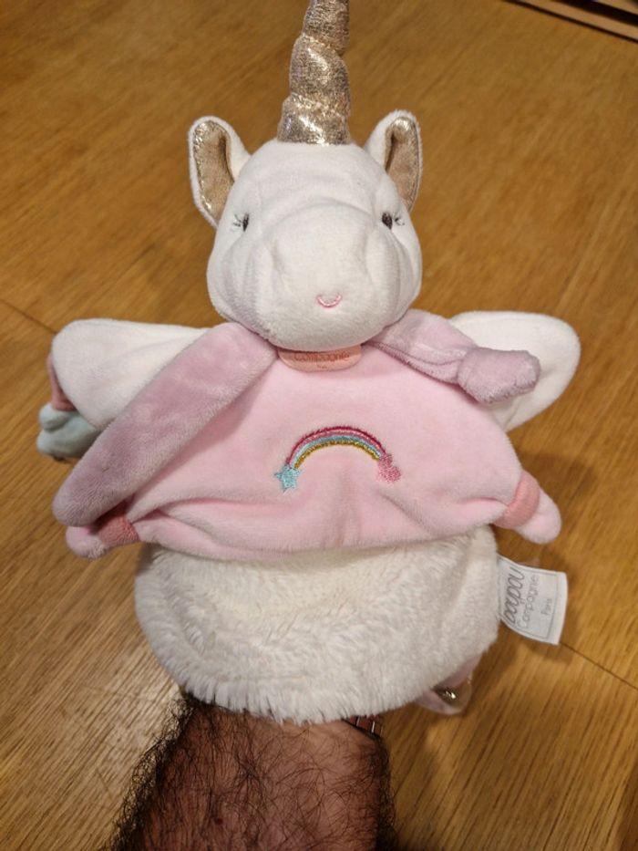 Doudou et compagnie marionnette Licorne - photo numéro 3