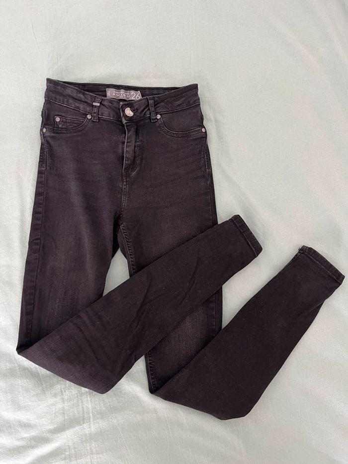 Jean skinny gris anthracite - photo numéro 1