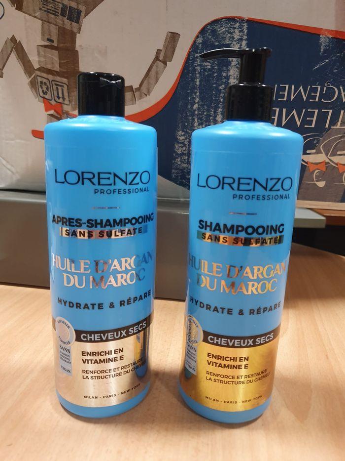 shampoing après shampoing argan sans sulfate Lorenzo professionnel - photo numéro 1