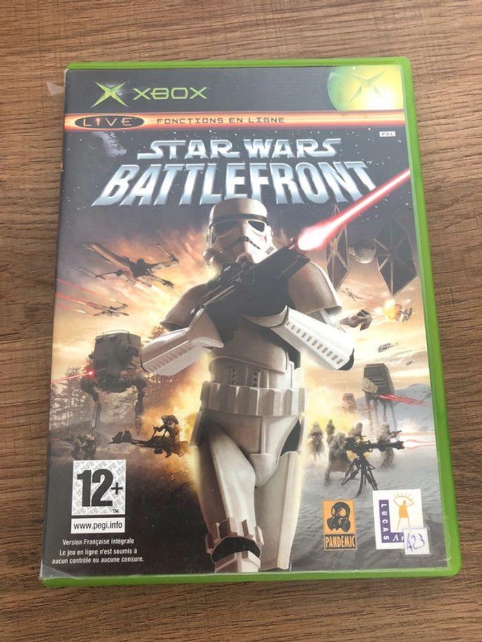 Jeu Microsoft Xbox star wars battlefront complet - photo numéro 1