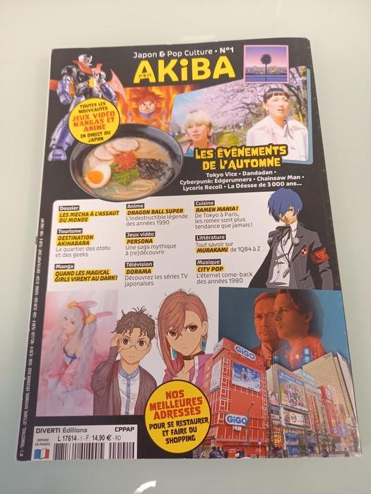 Revue Akiba Japon manga - photo numéro 2