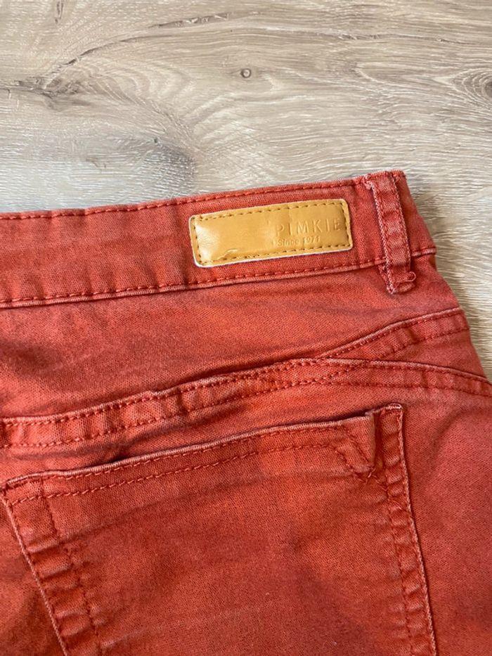 Pantalon skinny couleur rouge brique Pimkie taille 44 / 2XL - photo numéro 16