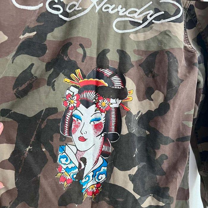 Veste  ed  hardy style militaire - photo numéro 6