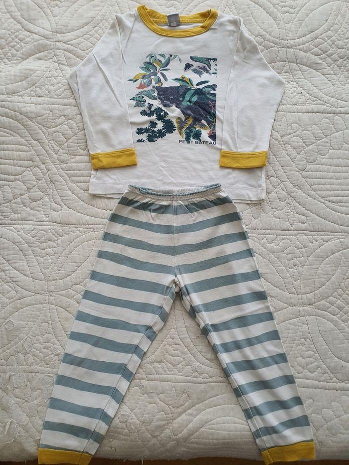 Pyjama manches longues + pantalon Petit Bateau 4 ans