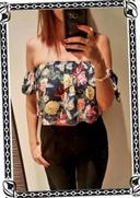 Beau crop-top  Pull &  Bear taille S (36)