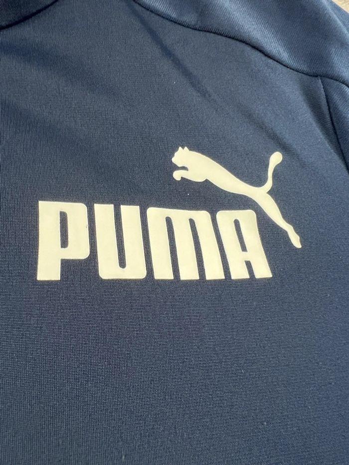 👕 Veste Sport Puma Bleu Marine Taille M 👕 - photo numéro 9