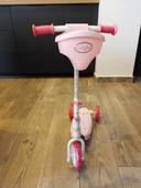 Trotinette trois roues avec porte bébé Smoby