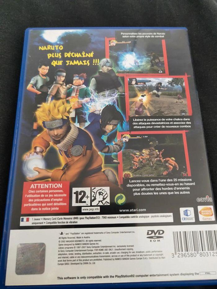 Jeu playstation 2 naruto - photo numéro 2