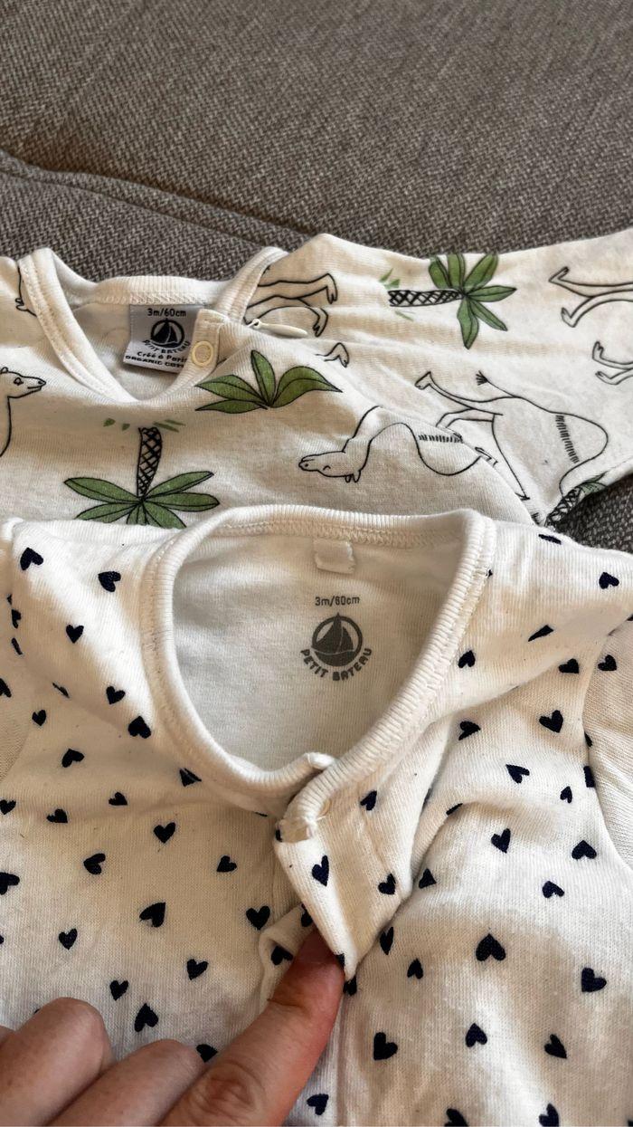 Lots deux pyjamas petit bateau - photo numéro 2