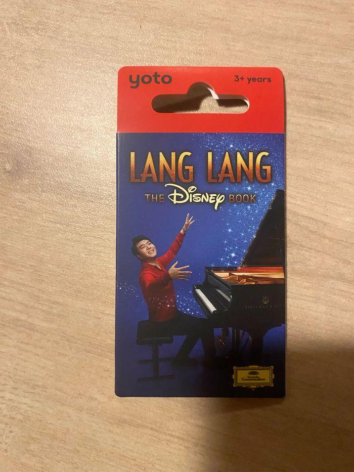 Carte yoto lang lang Disney chansons