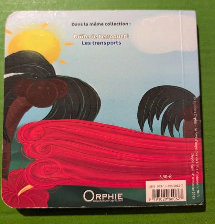 Livre enfant Drôle de Perroquet Les couleurs , pages cartonnées - photo numéro 3