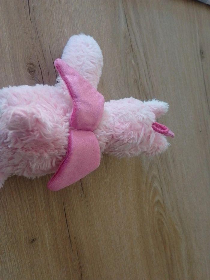 Nounours peluche licorne 🦄 fille rose - photo numéro 3