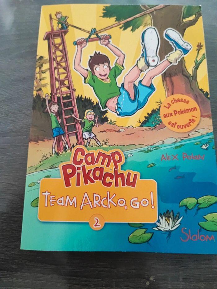 Livre camp Pikachu team arcko - photo numéro 1