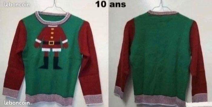 Pull De Lutin Pour Enfant De 10 ans Tout Neuf Et Jamais Utilisé - photo numéro 4