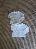 Lot de 2 petit hauts fille