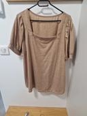 T-shirt beige 2XL shein