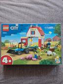 Lego city 60346 la grange et les animaux de la ferme