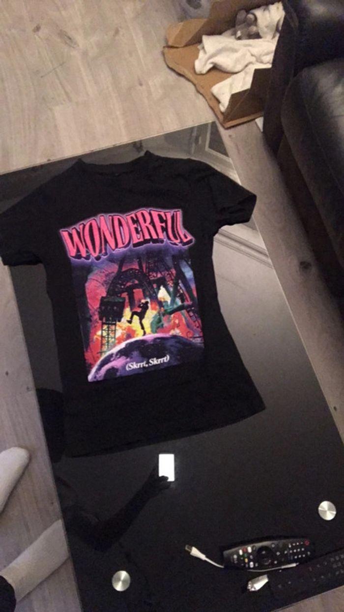 T shirt Travis Scott mister tee mister tee x Travis - photo numéro 1