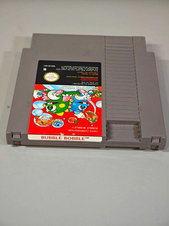 Jeu Nintendo NES Taito Bubble Bobble avec boîte - photo numéro 11