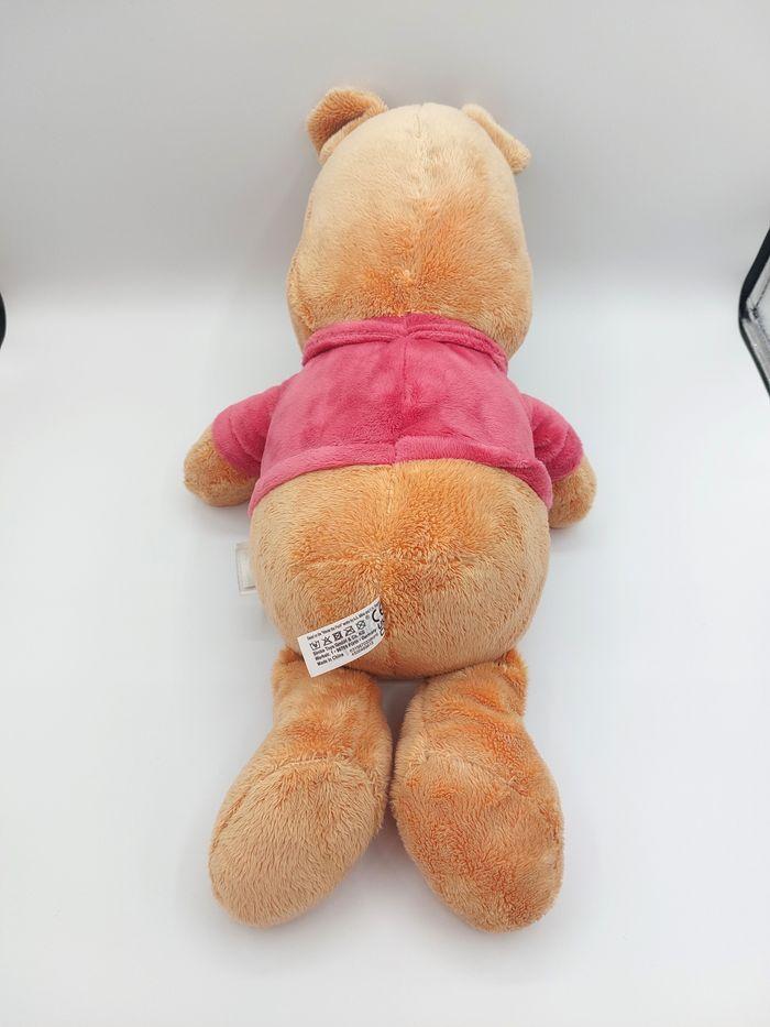 Peluche doudou ours Winnie l’ourson tee-shirt rose Disney Simba toys env. 44 cm - A12095 - photo numéro 4