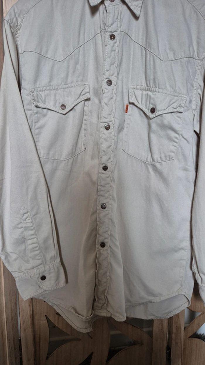 Chemise Levi's denim beige - photo numéro 6