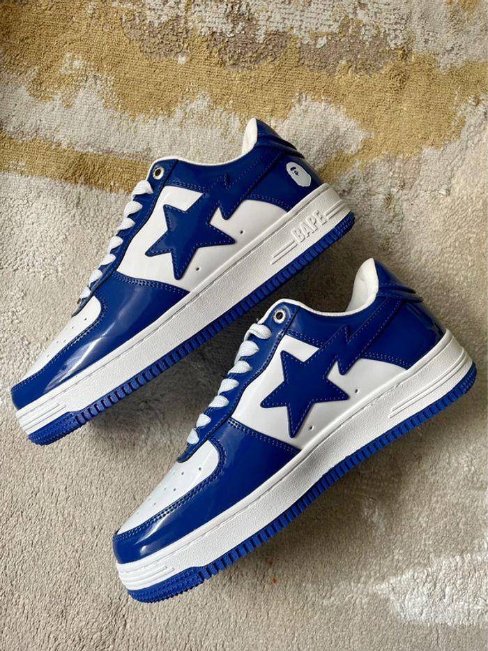 Baskets basses A Bathing Ape Bape Sta Low bleu foncé - photo numéro 5