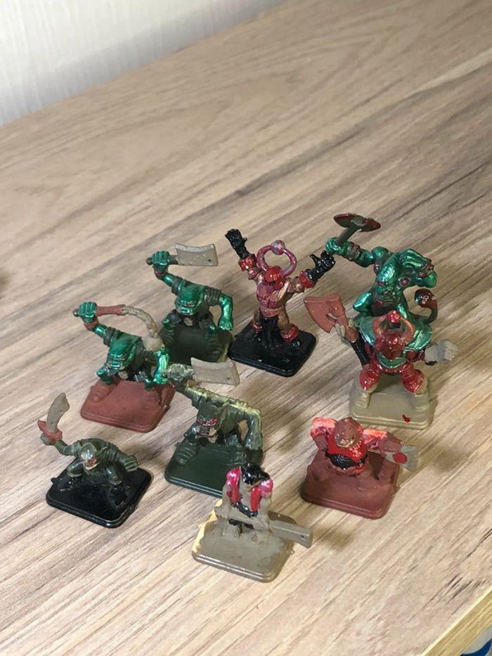 Lot de figurines pour jeux de plateau société heroquest warhammer - photo numéro 1