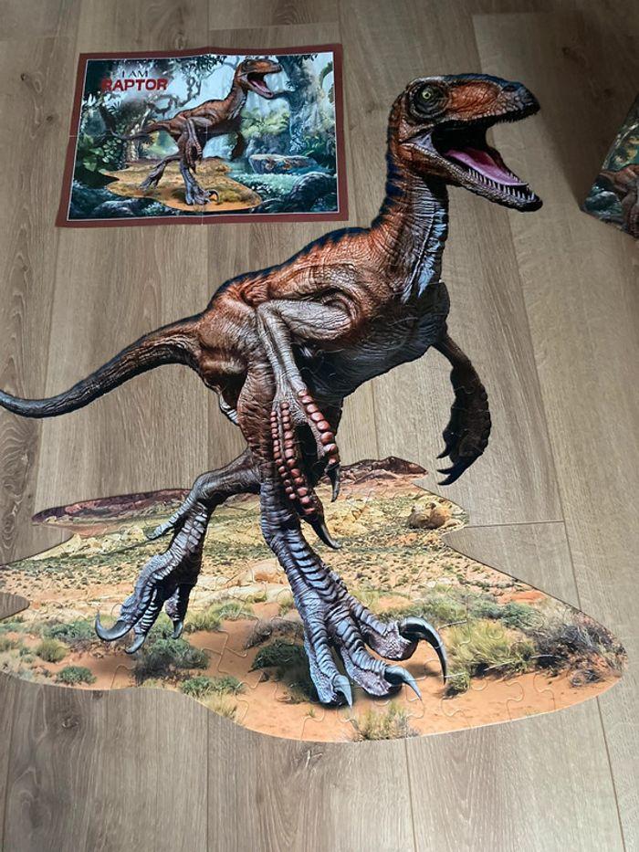 Puzzle I Am Raptor 100p - photo numéro 2