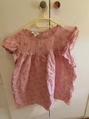 Blouse C&A T44 rose pâle