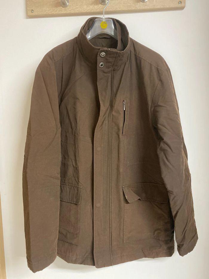 Manteau parka homme T56 XL marron Brice - photo numéro 1