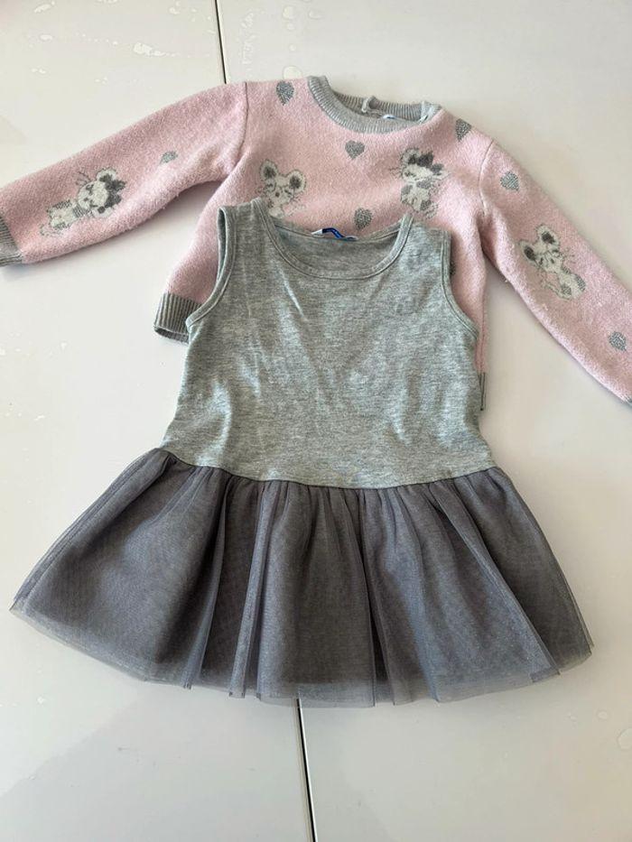 Robe avec pull séparé Mayoral 9 mois 74 cm - photo numéro 3