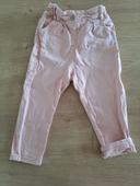 Pantalon "carotte"