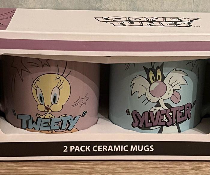 Lot de deux tasses Titi et Grosminet Looney Tunes - photo numéro 1