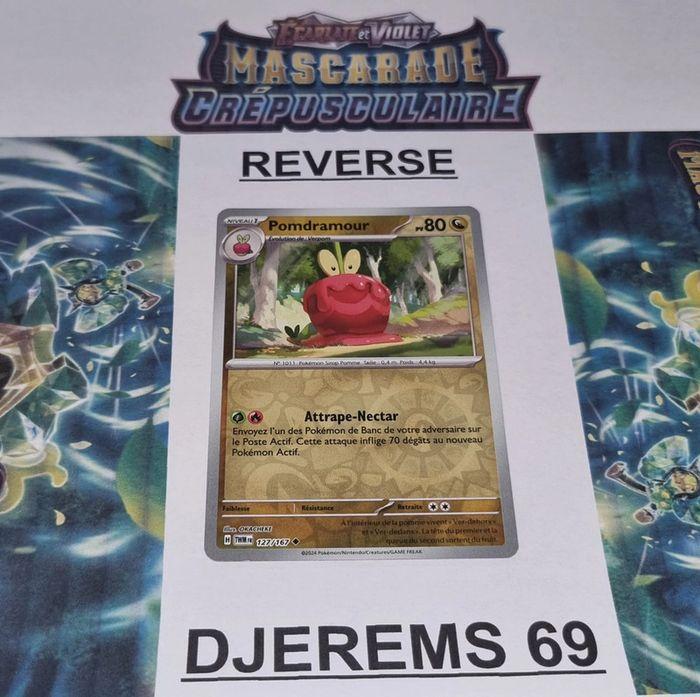 Carte Pokémon Pomdramour Reverse 127/167 EV06 Mascarade Crépusculaire TWM FR