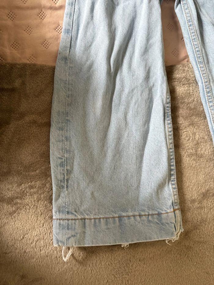 Pantalon jeans jambe large 122 cl mango - photo numéro 4