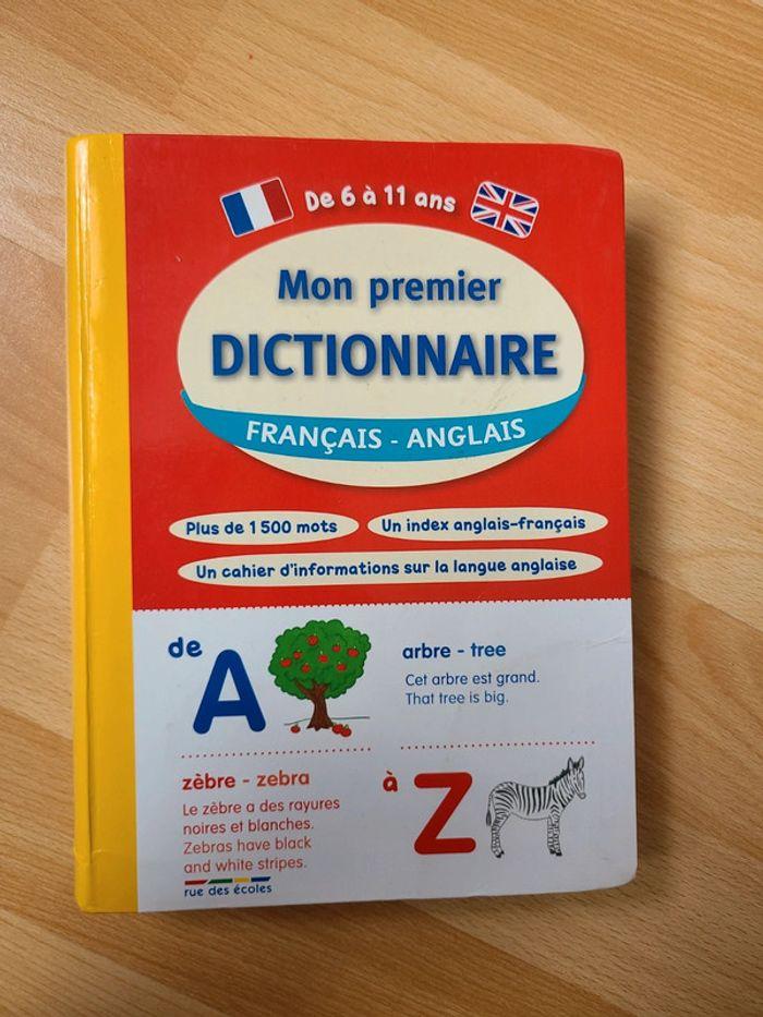 Mon premier dictionnaire français-anglais - photo numéro 1