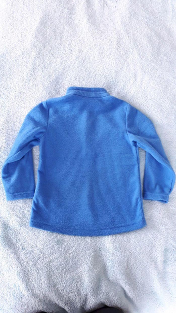 Pull polaire bleu Quechua Decathlon 3 ans - photo numéro 4