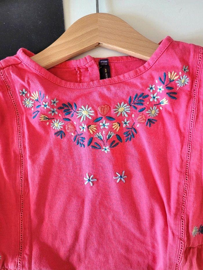 T-shirt manches longues fushia Sergent Major 10 ans - photo numéro 1