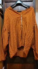 Blouse orange