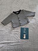 Gilet petit bateau 3 mois