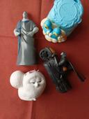 Lot de 4 figurines McDo burger king ou KFC