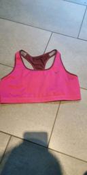 Brassière Nike fushia