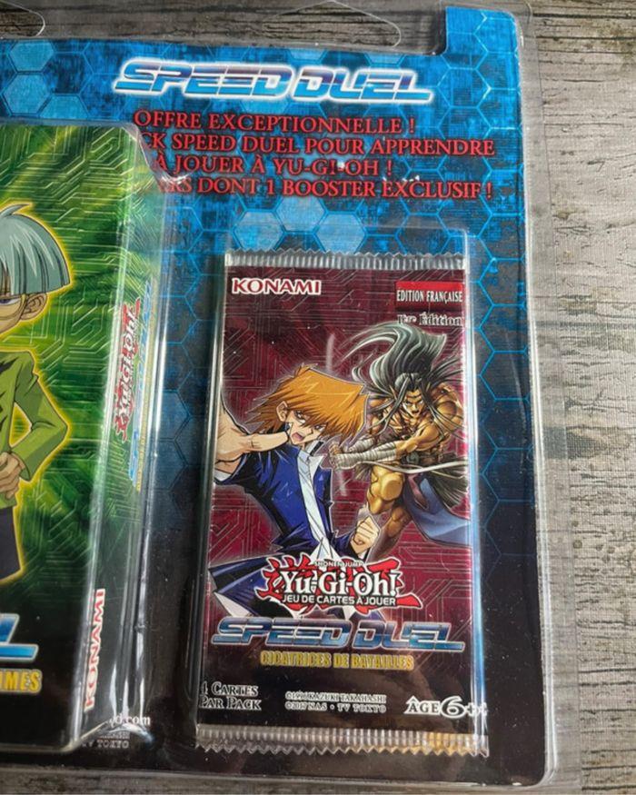 Pack Yu Gi Oh! Speed Duel Deck de démarrage + 2 boosters Cicatrices de batailles - photo numéro 3