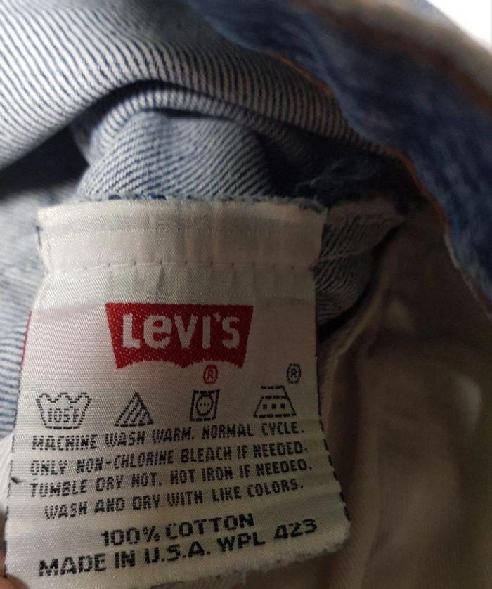 Jean Levi's 501 W33 L32 Made in USA Bleu - photo numéro 9