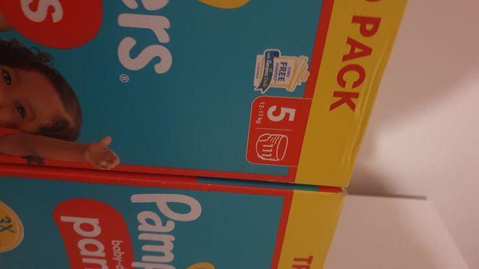 2 lots de couche pampers taille 6 et taille 5 pampers pants - photo numéro 5