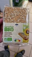 Crackers bio carrefour